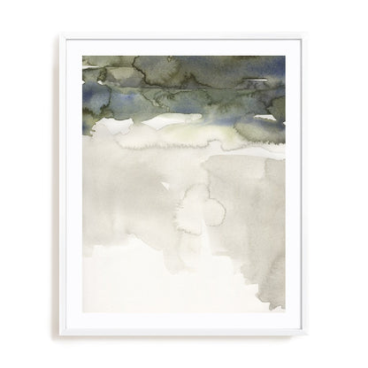 Watercolor Abstract Horizon III Wall Art