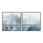 Sailing Ships II and III Wall Art