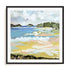 Surfscape IX Wall Art #oran_black-white-border