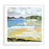 Surfscape IX Wall Art #oran_white-white-border
