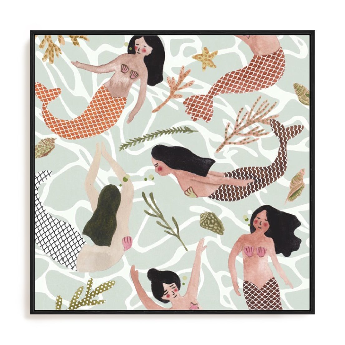 Mermaid at Heart IV Wall Art