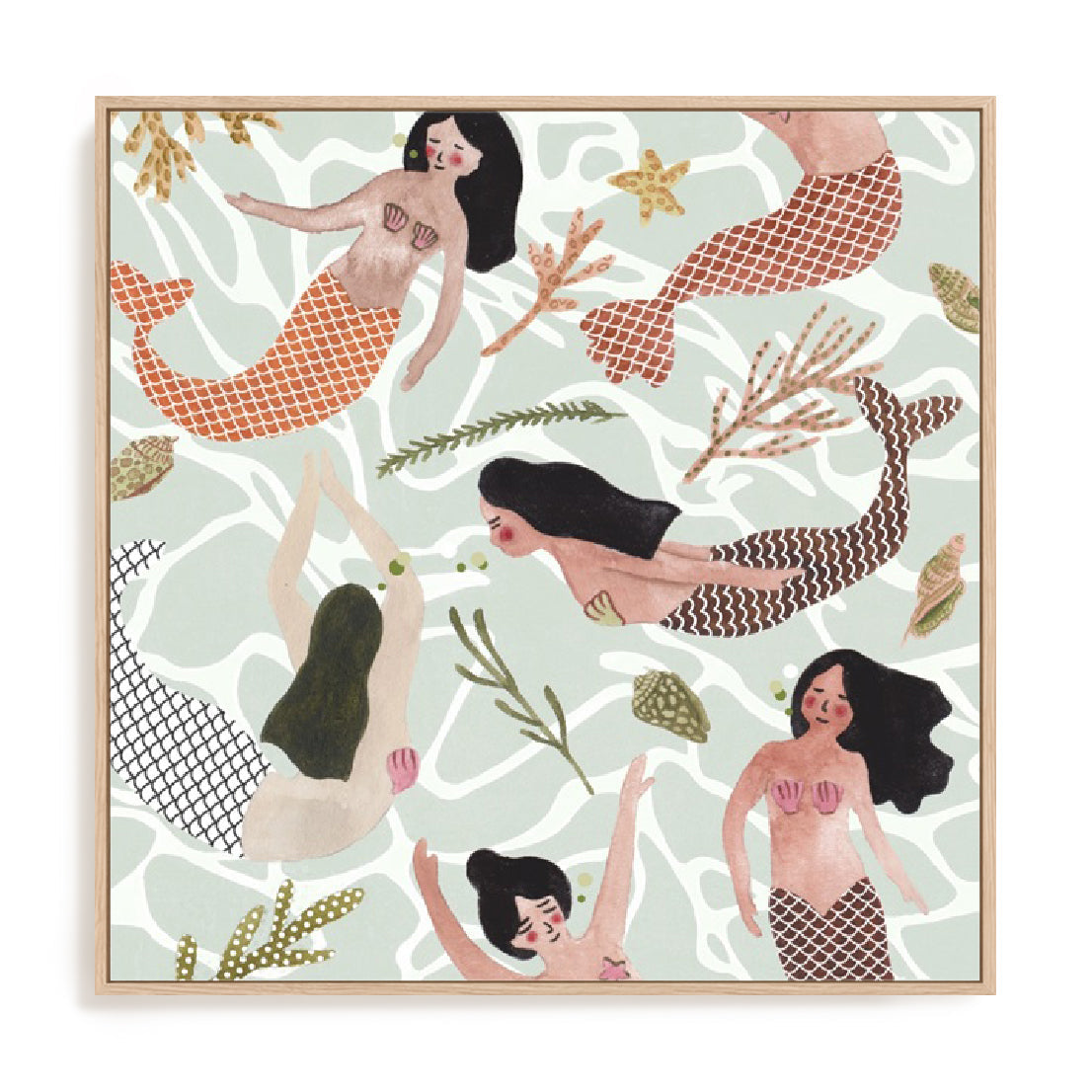 Mermaid at Heart IV Wall Art