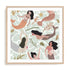 Mermaid at Heart IV Wall Art #oran_natural-white-border