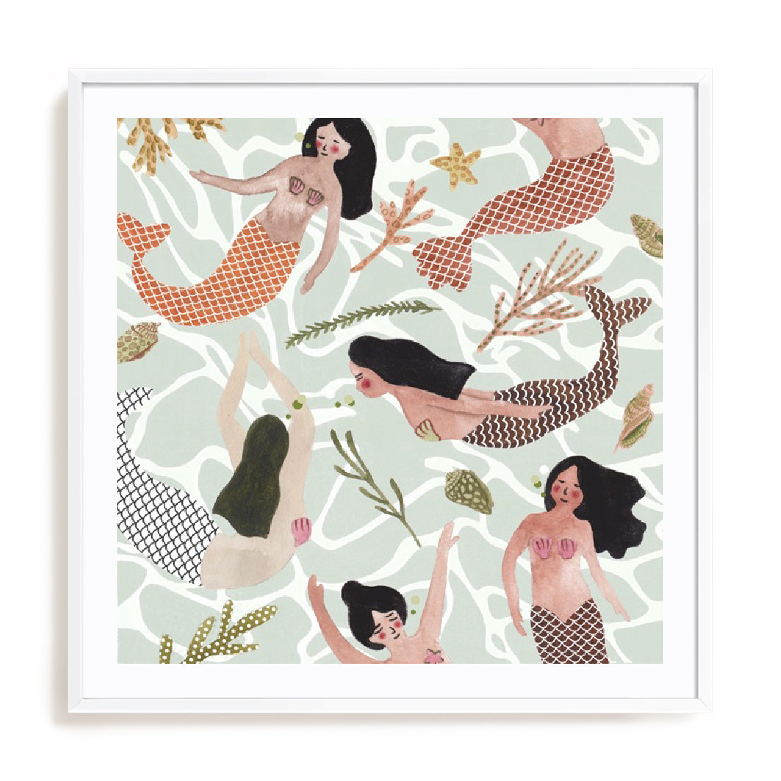 Mermaid at Heart IV Wall Art