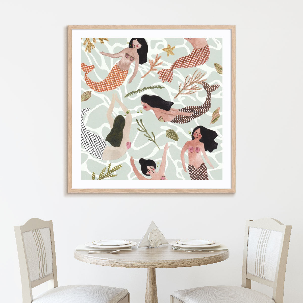 Mermaid at Heart IV Wall Art