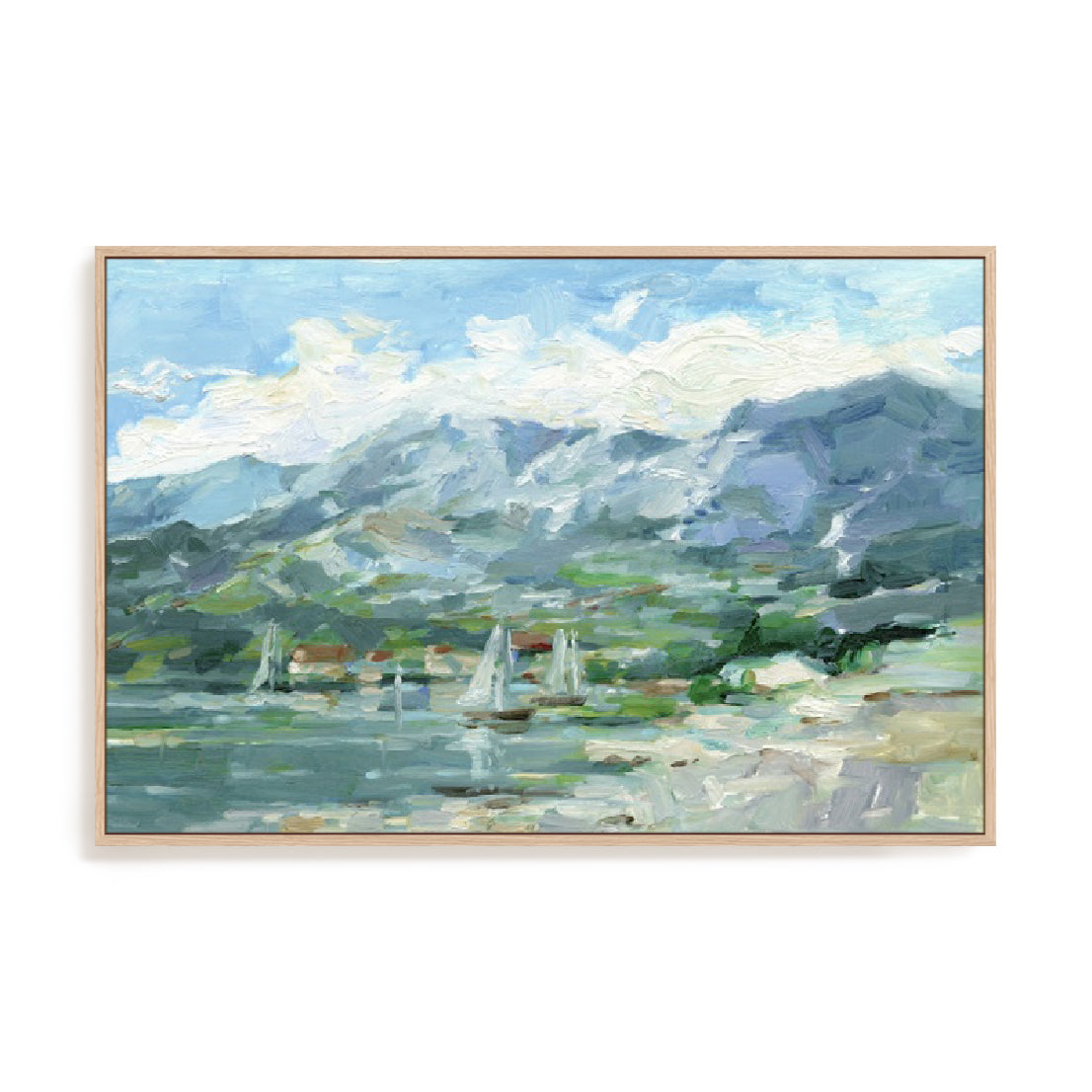 Sailing Along The Coast I Wall Art