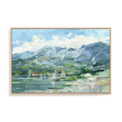 Sailing Along The Coast I Wall Art