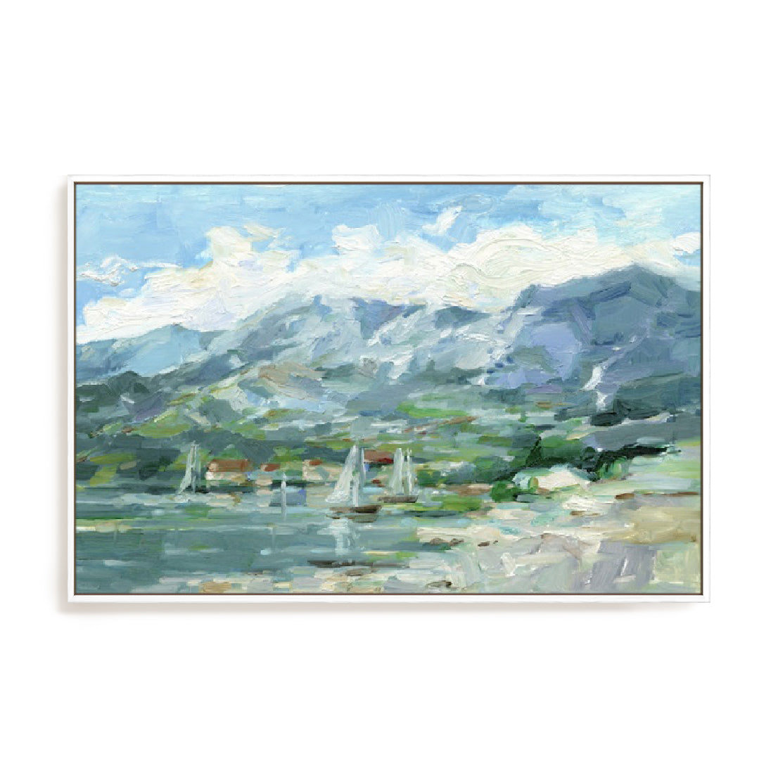Sailing Along The Coast I Wall Art