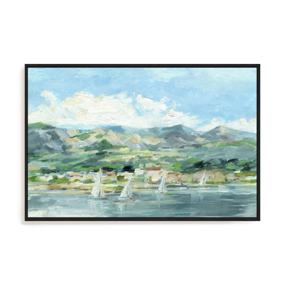 Sailing Along The Coast II Wall Art