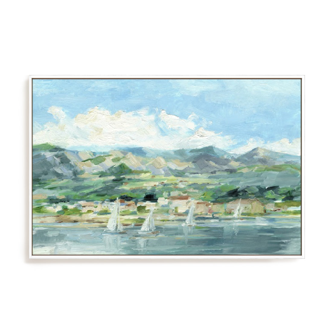 Sailing Along The Coast II Wall Art