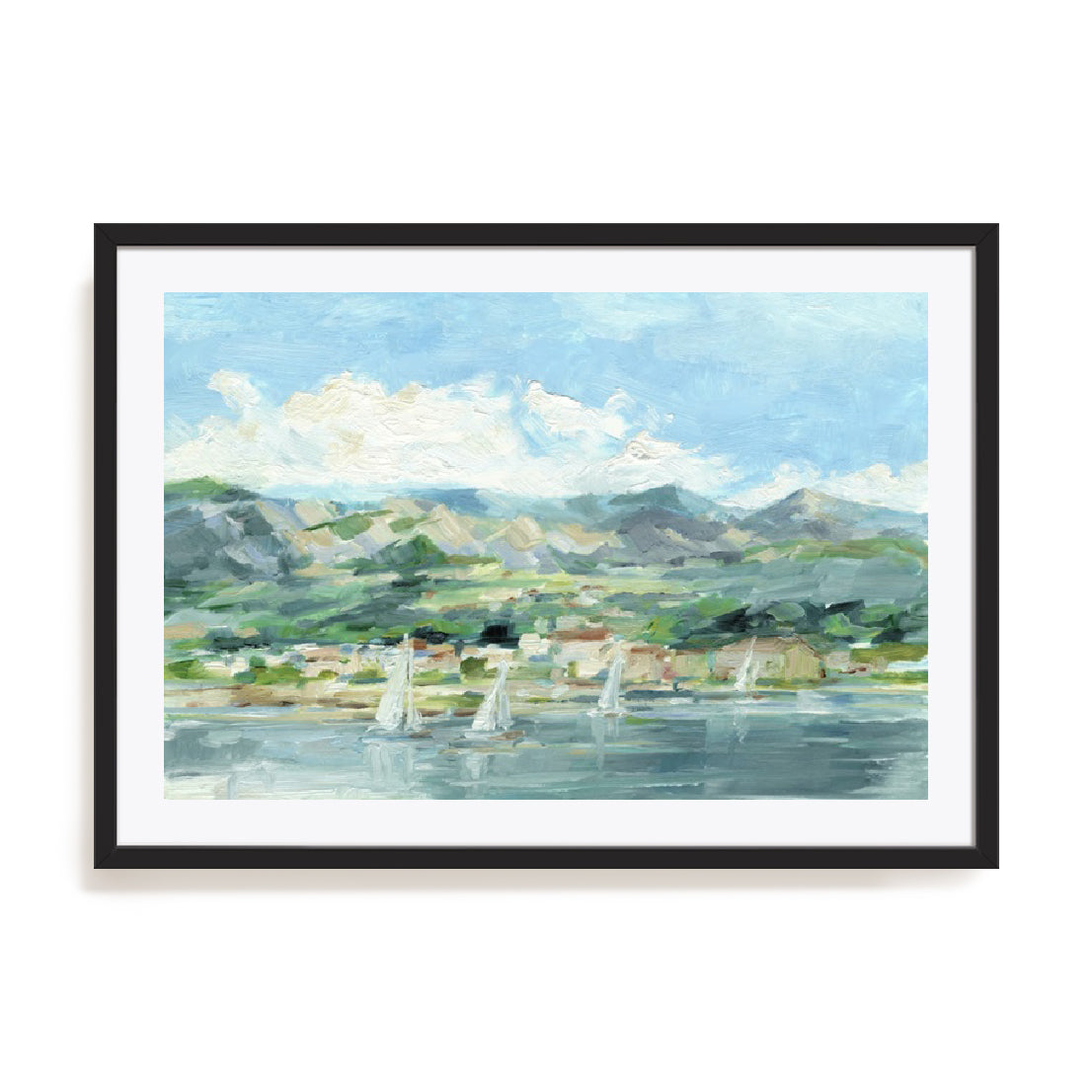 Sailing Along The Coast II Wall Art