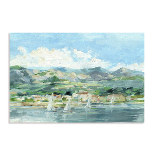 Sailing Along The Coast II Wall Art