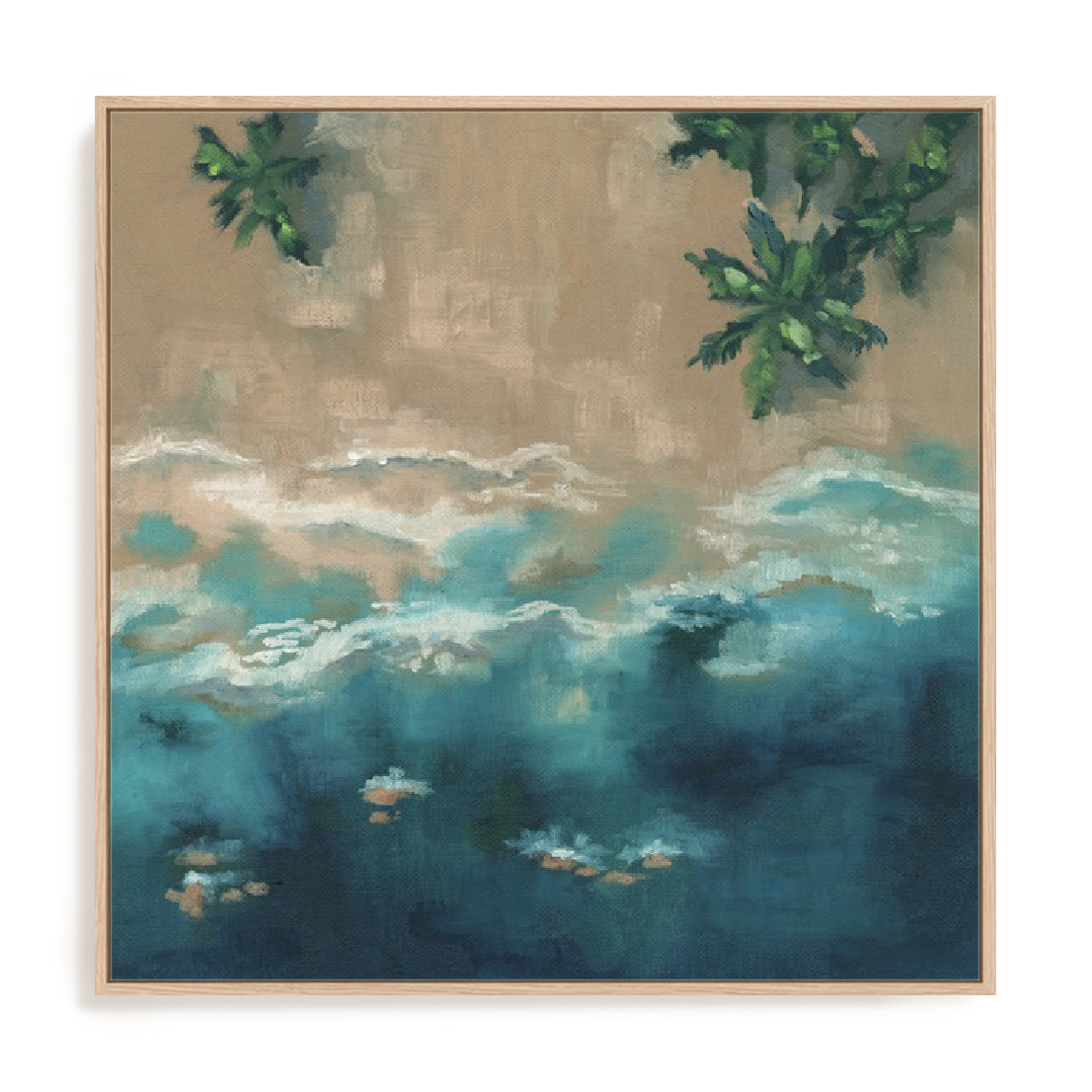 Blue Shore Wall Art