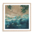 Blue Shore Wall Art #oran_natural-white-border