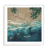Blue Shore Wall Art #oran_white-white-border