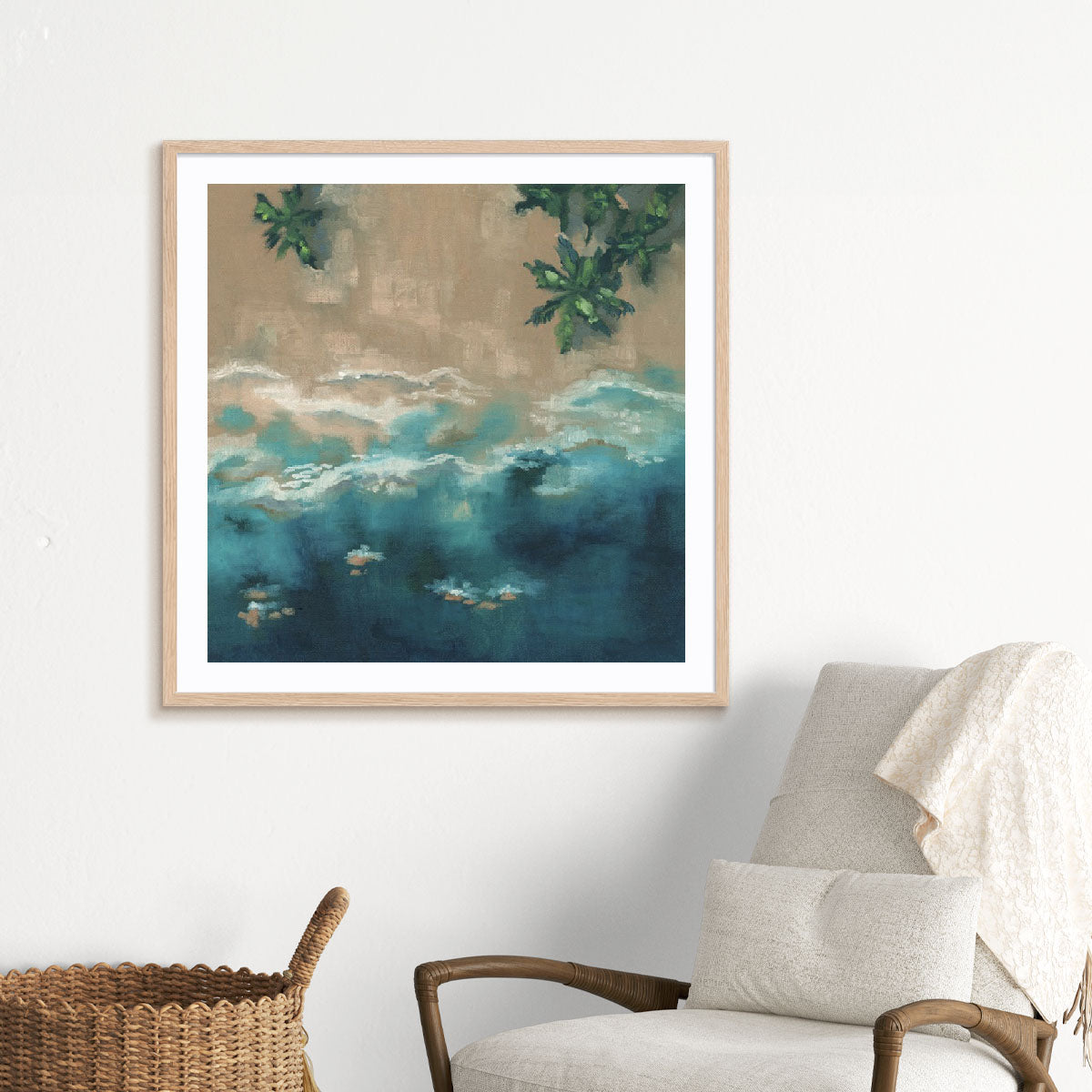 Blue Shore Wall Art