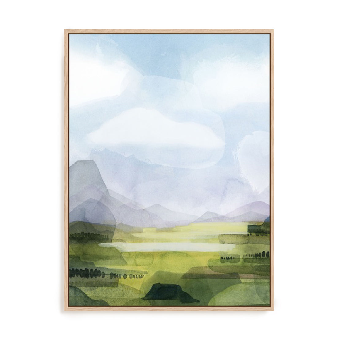 Verdant Vale I Wall Art
