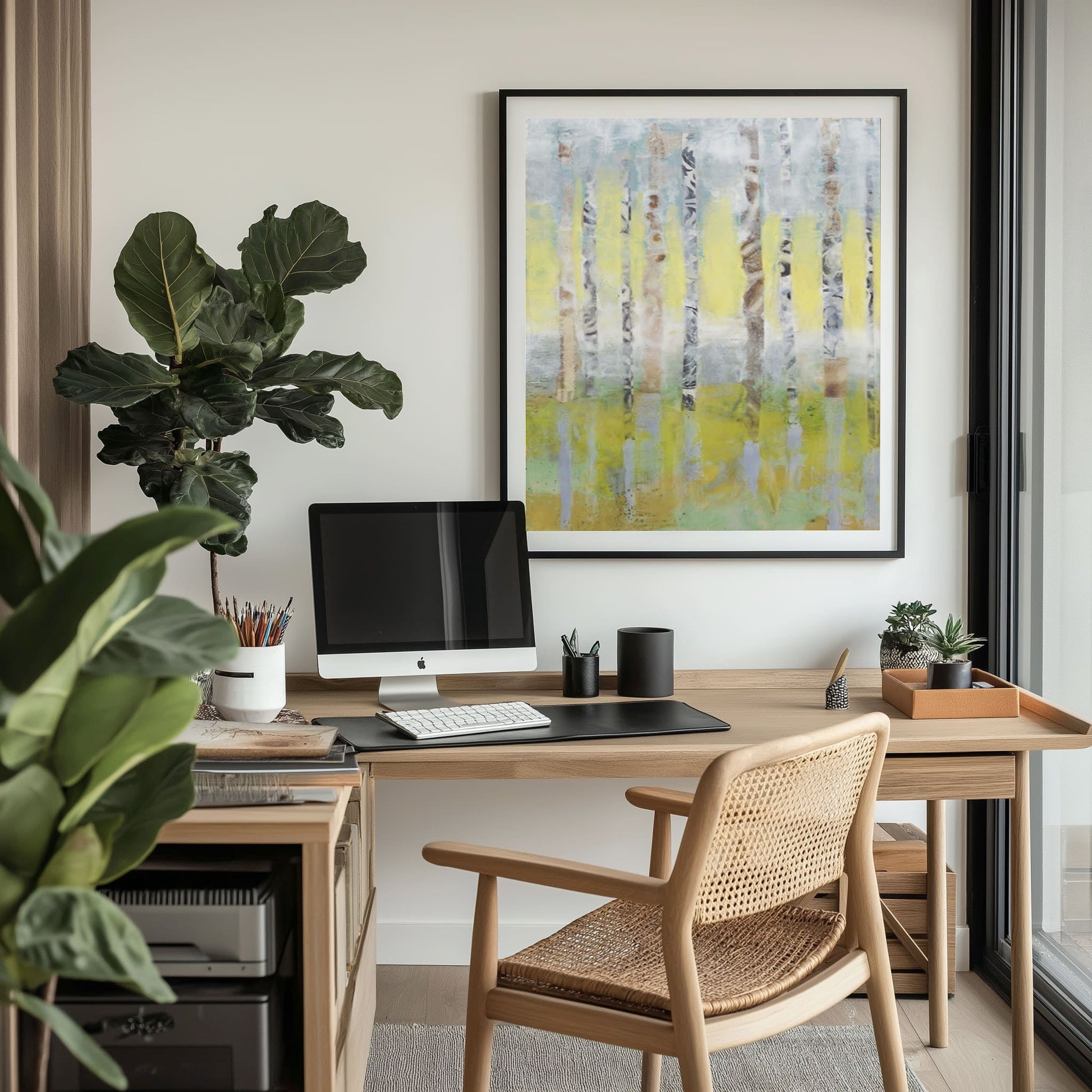 Birchline Collage I Wall Art