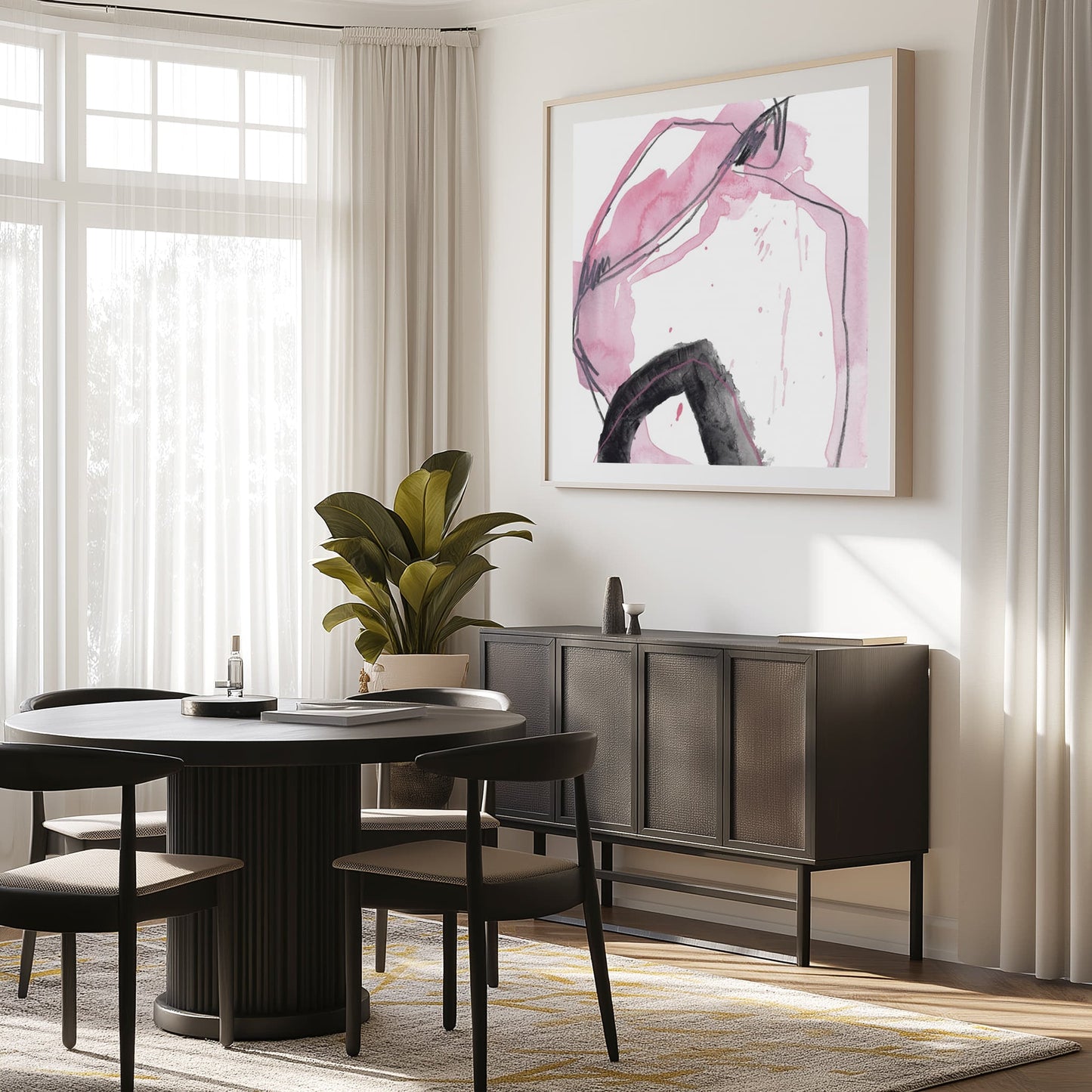 Salon Rouge IX Wall Art