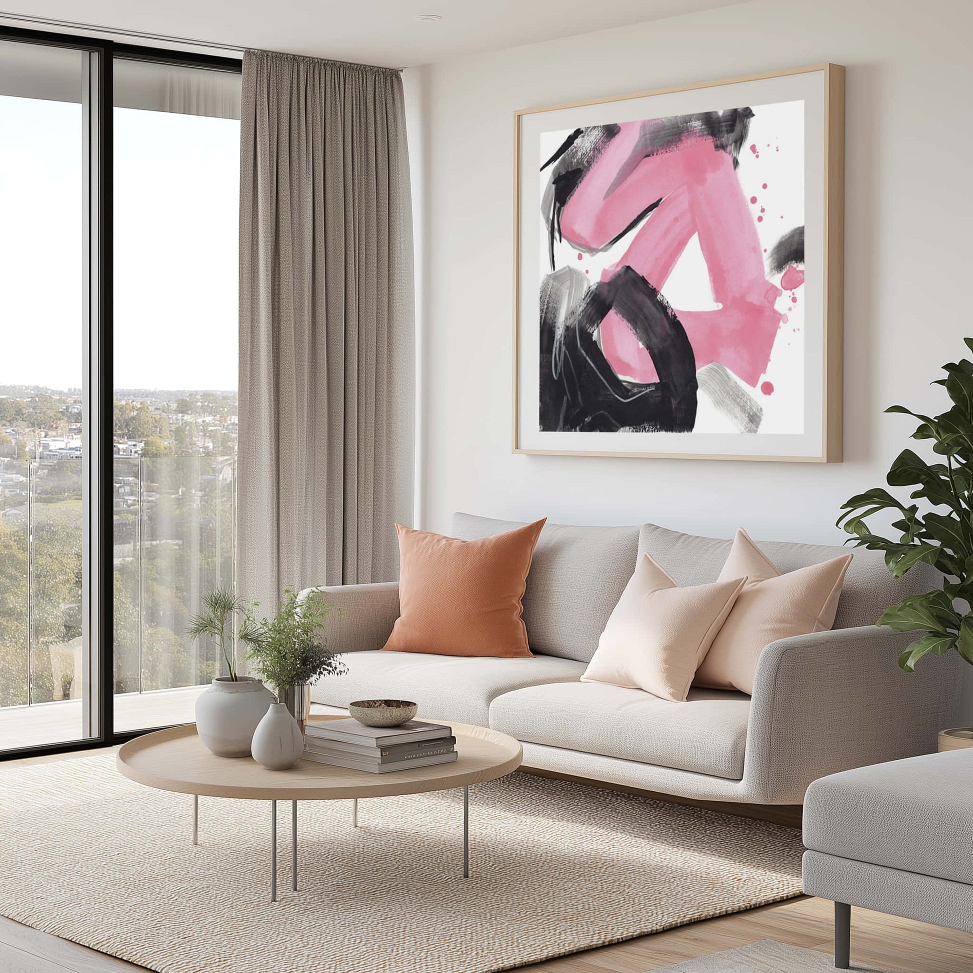 Salon Rouge V Wall Art
