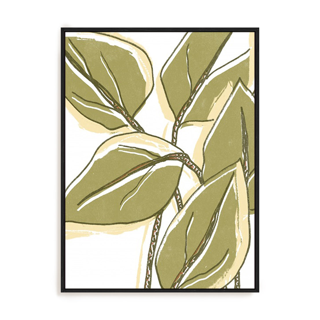 Tropical Offset I Wall Art