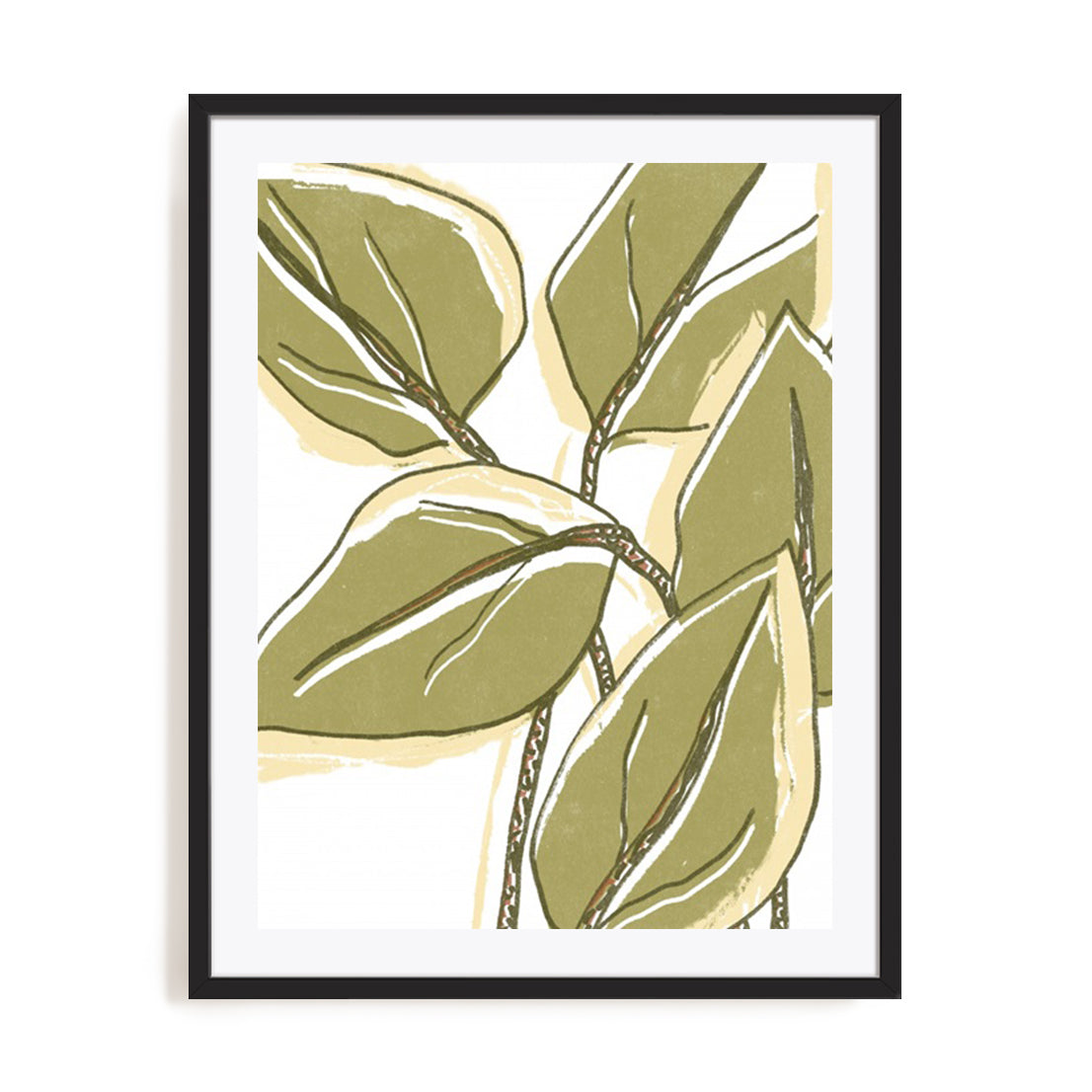 Tropical Offset I Wall Art