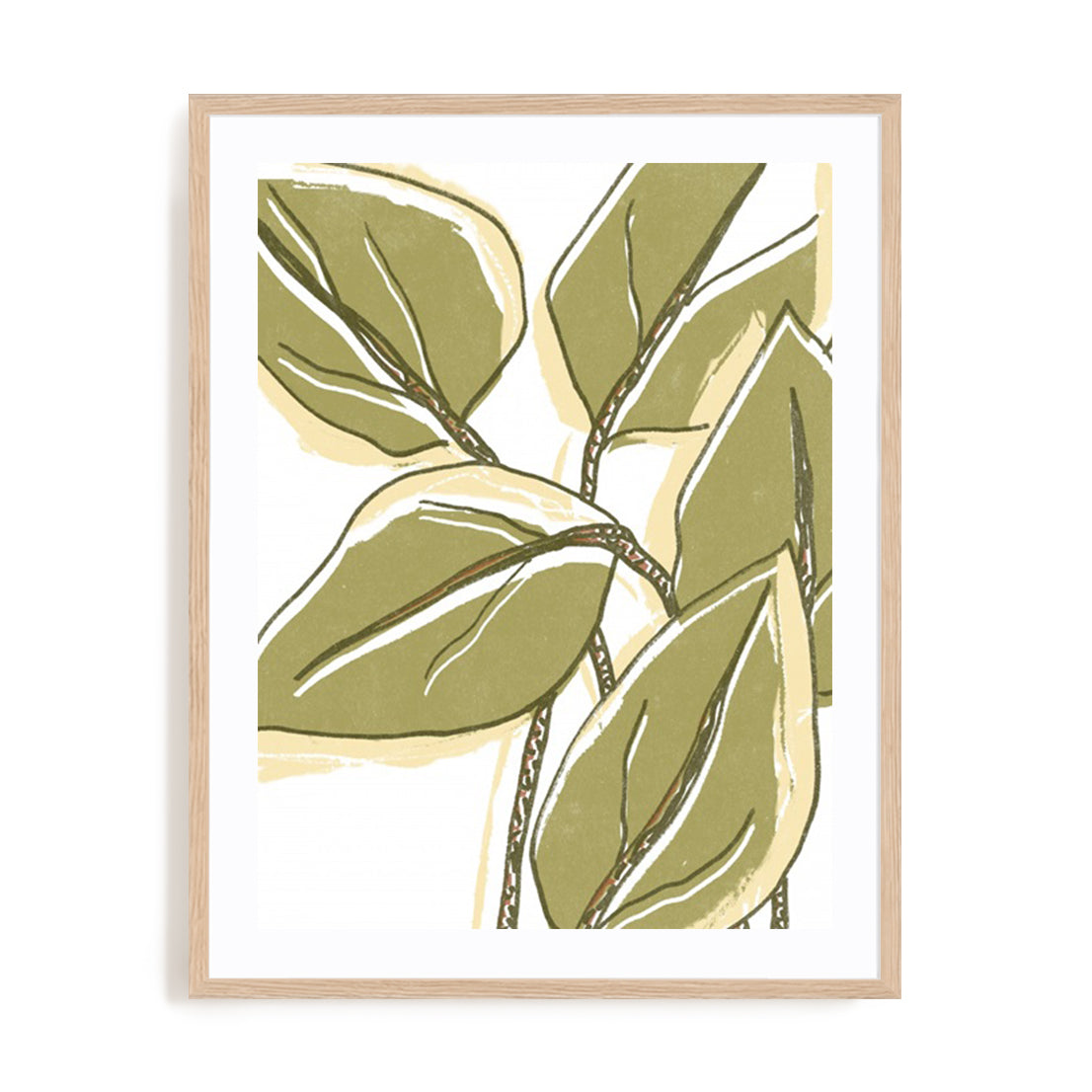 Tropical Offset I Wall Art