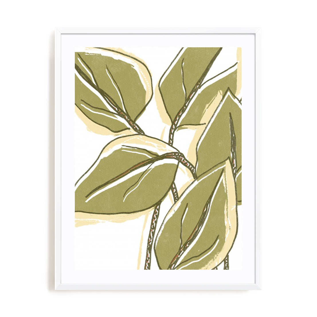 Tropical Offset I Wall Art