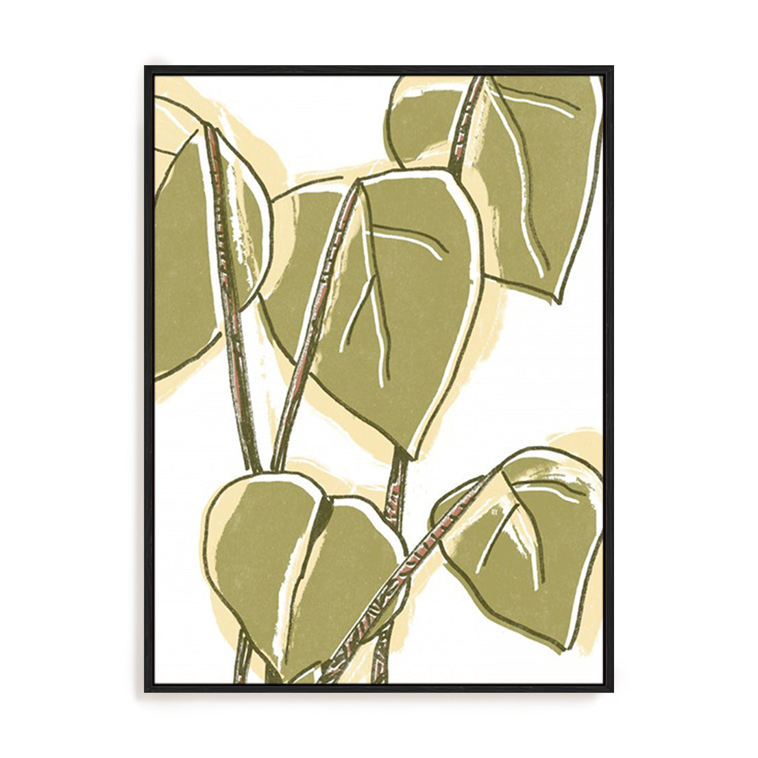 Tropical Offset II Wall Art