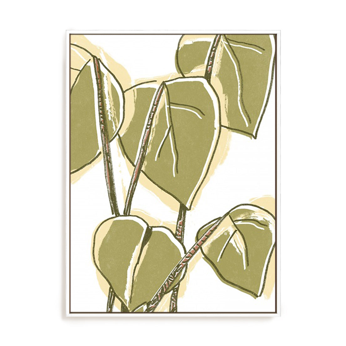 Tropical Offset II Wall Art