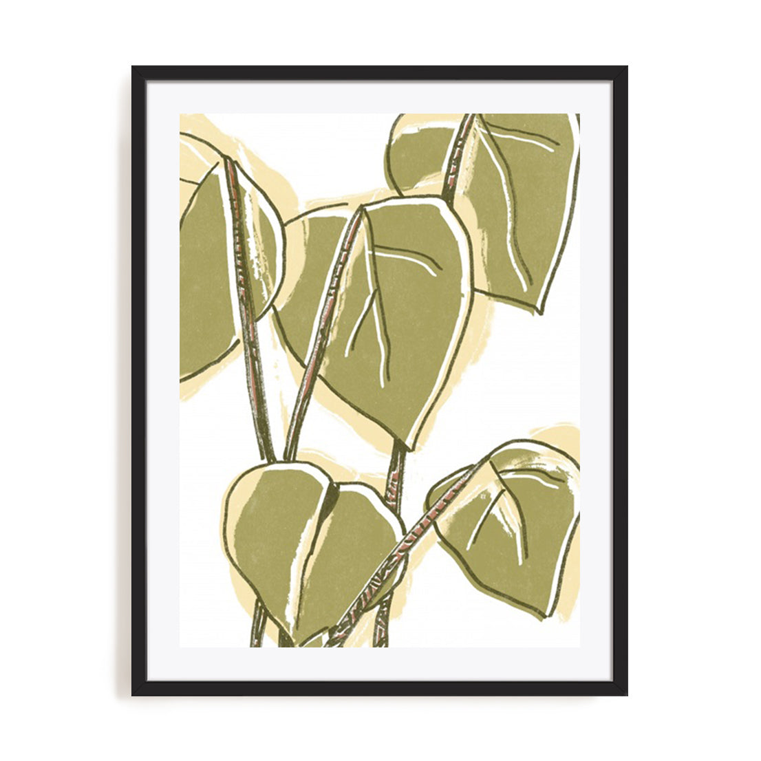 Tropical Offset II Wall Art