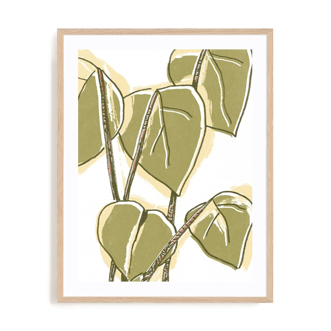 Tropical Offset II Wall Art