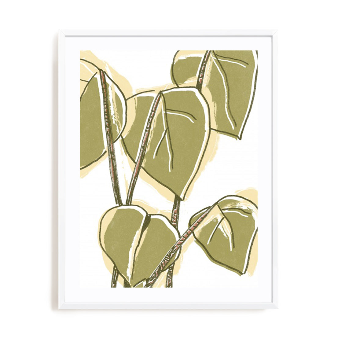 Tropical Offset II Wall Art