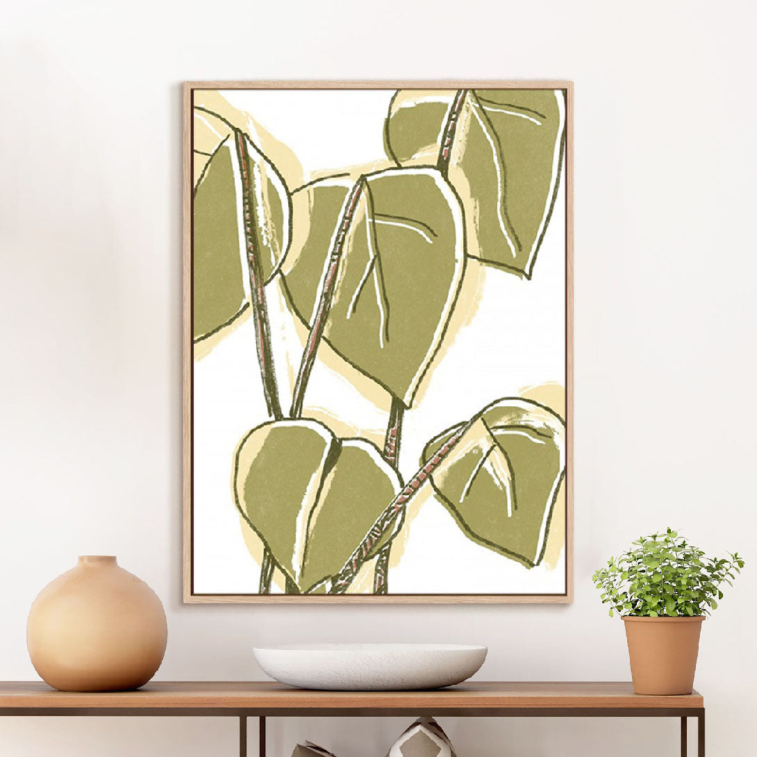 Tropical Offset II Wall Art