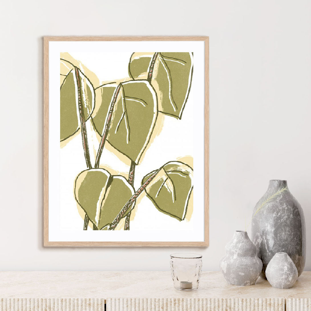 Tropical Offset II Wall Art