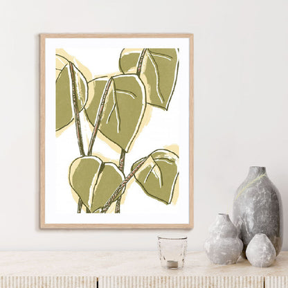 Tropical Offset II Wall Art