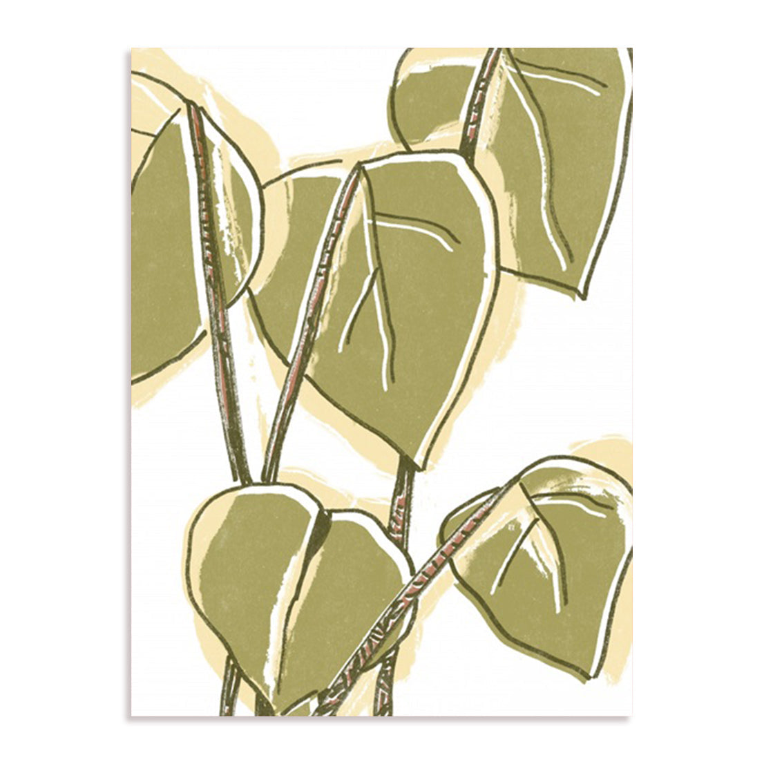 Tropical Offset II Wall Art
