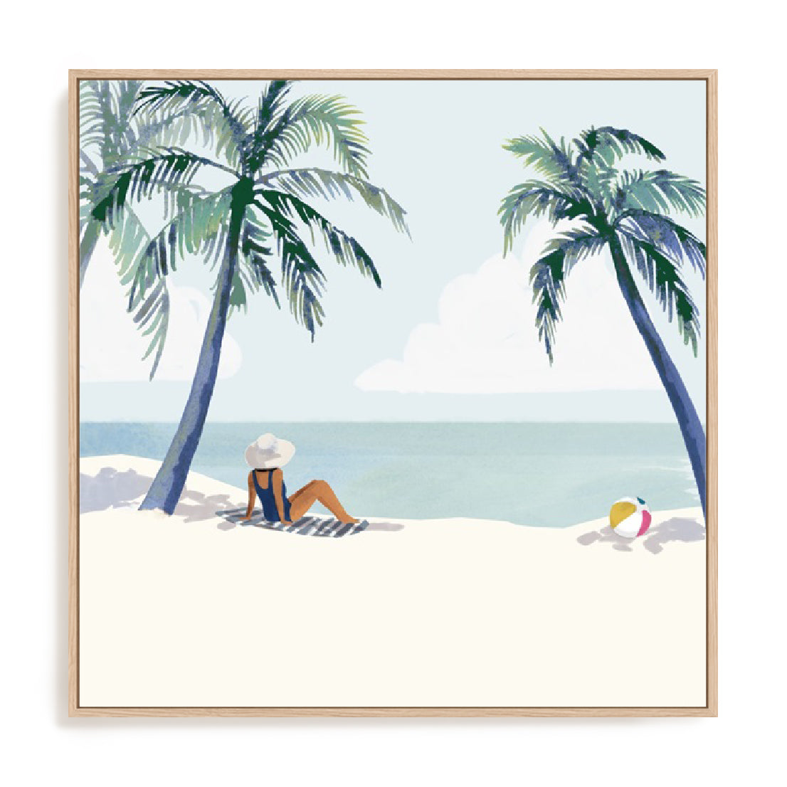 Palm Tree Paradise I Wall Art