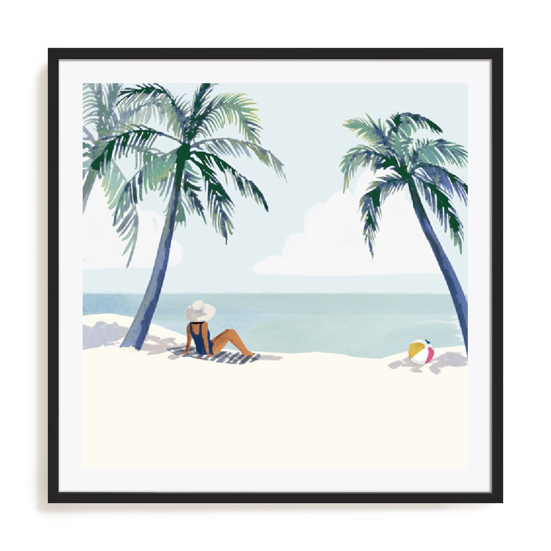 Palm Tree Paradise I Wall Art