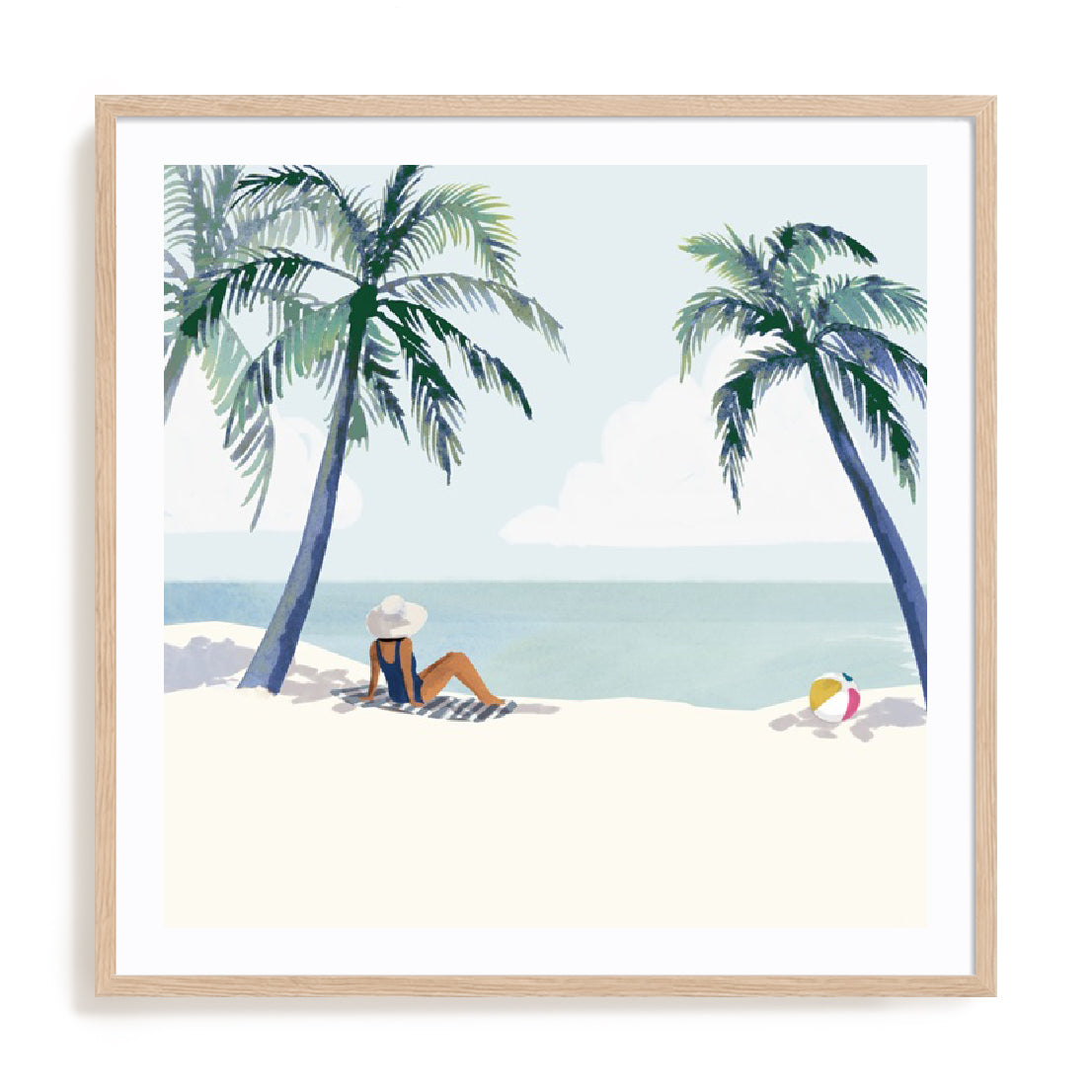 Palm Tree Paradise I Wall Art