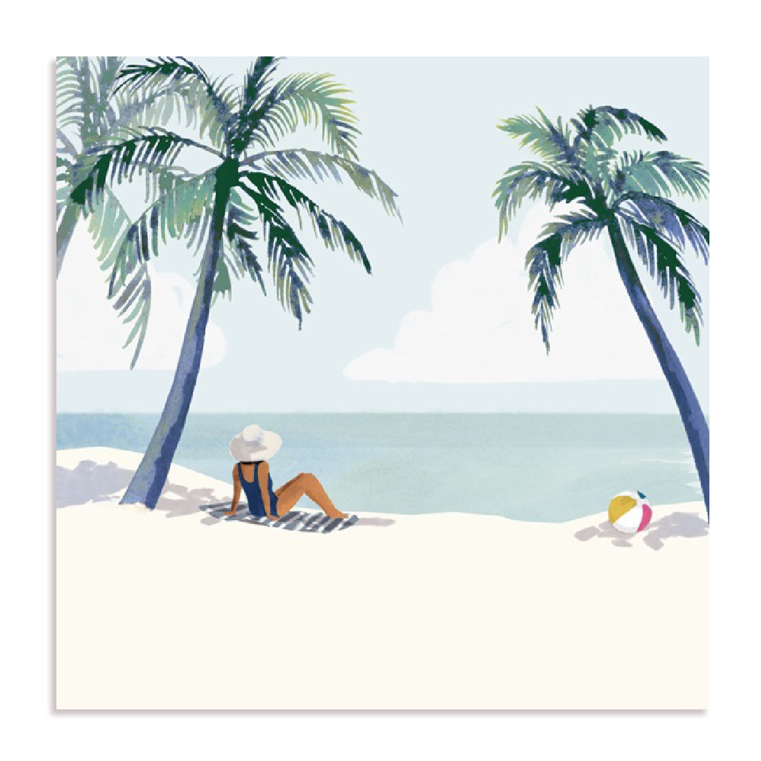 Palm Tree Paradise I Wall Art