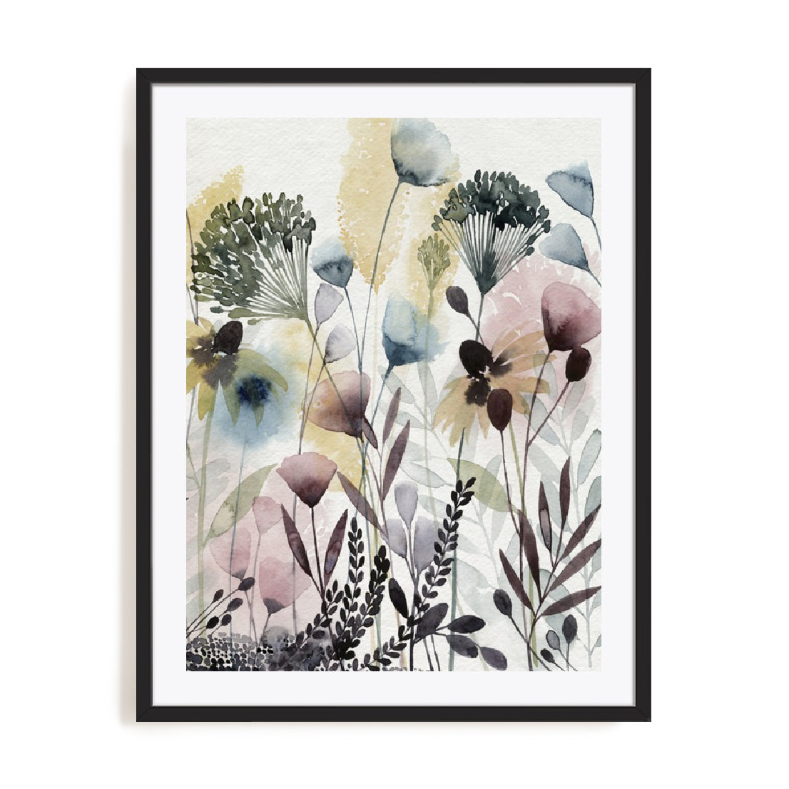 Watercolor Wildflower II Wall Art