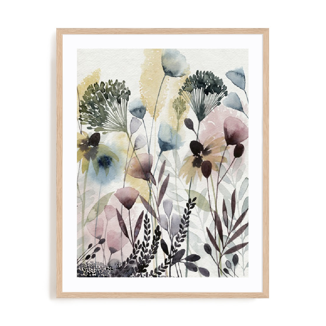 Watercolor Wildflower II Wall Art