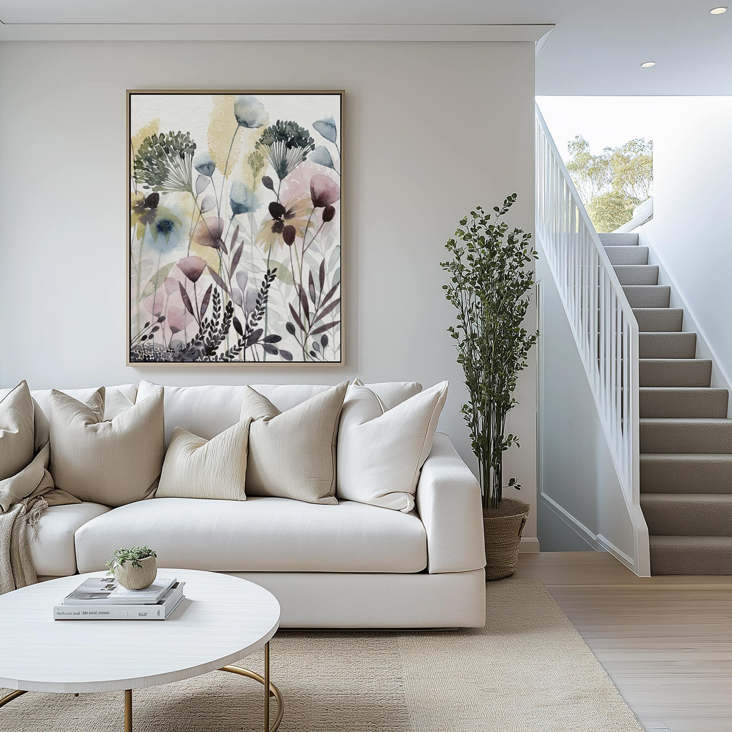 Watercolor Wildflower II Wall Art