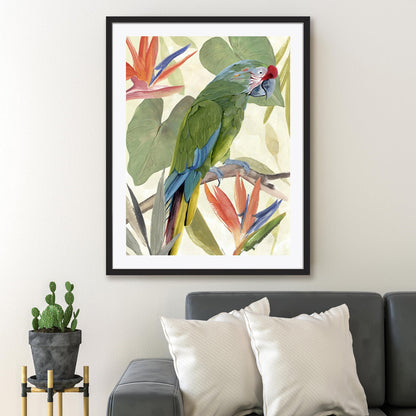Tropical Parrot Composition I