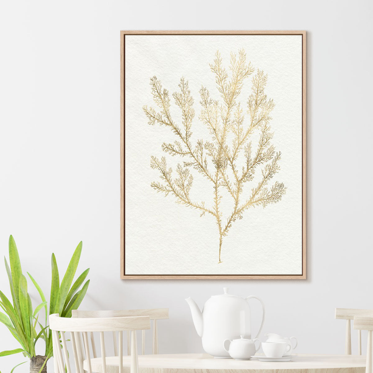 Gilded Algae VI Wall Art