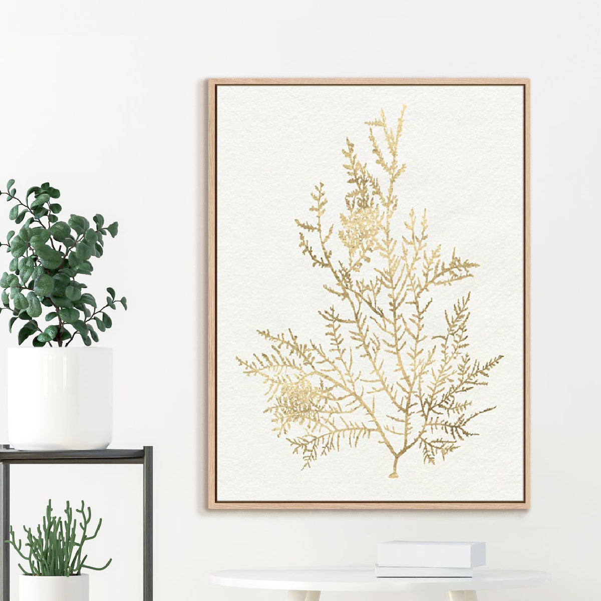 Gilded Algae VIII Wall Art
