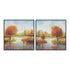Lake Reflections I and II Wall Art