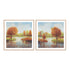 Lake Reflections I and II Wall Art