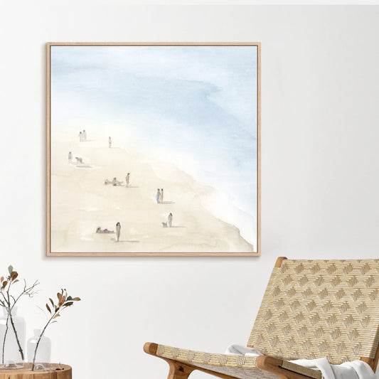 Beach Goers II Wall Art